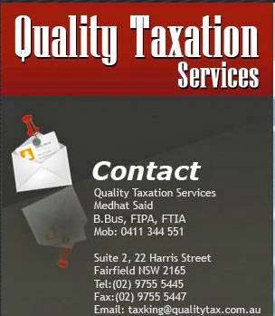 Photo: Quality Taxation Services