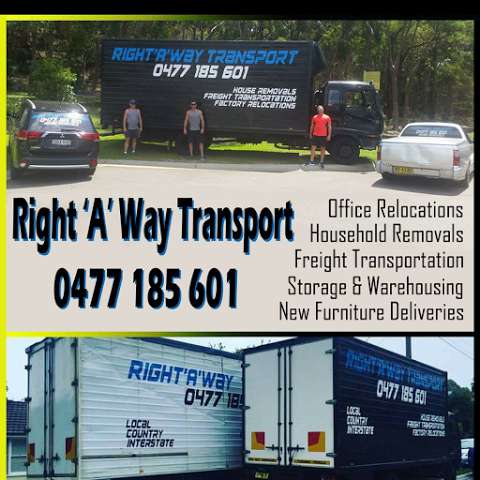 Photo: Right'A'Way Transport Removals Sutherland